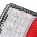 LED Rear Left Tail Stop Brake Light Turn Signal Indicator 12V-24V For Van Truck Lorry