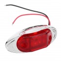 LED Side Marker Indicator Lights Clearance Lamp DC 24V for Truck Trailer Bus