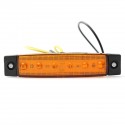 LED Side Marker Indicator Lights Lorry Sidelamp 9.6cm 5-Color for Jeep Car Truck SUV