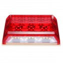 LED Side Marker Lights Indicator Lamps 24V 6500K White 2PCS for Truck Van Pickup Trailer