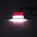 LED Side Marker Lights Indicator Lamps 24V 6500K White 2PCS for Truck Van Pickup Trailer