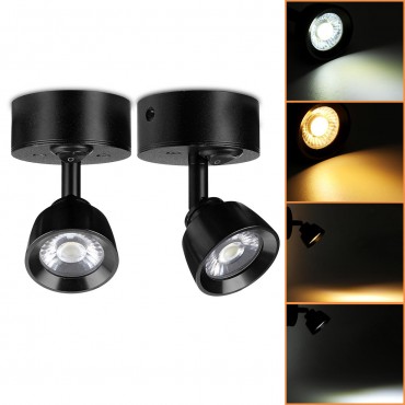 LED Spot Beam Lights Reading Lamp 3000K 6000K 12-24V 1W for Bedside Caravan Boat RV Truck