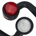 Left / Right Side 12V 24V Side Marker Light Indicator Rubber LED Lamp Trailer