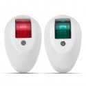 Pair Green&Red Touring Navigation Light Marine Light LED Or Bulb For Car Boat Chandlery Boat Yacht