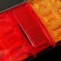 Pair Trailer Truck Lorry Caravan LED Rear Tail Brake Stop Light Indicator Lamp 12V