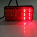 Pair Trailer Truck Lorry Caravan LED Rear Tail Brake Stop Light Indicator Lamp 12V