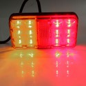 Pair Trailer Truck Lorry Caravan LED Rear Tail Brake Stop Light Indicator Lamp 12V