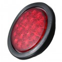 Round Reflector Rear Tail Brake Stop Marker Light Indicator for Truck Trailers