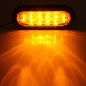 Sealed 6 Inch Oval 10 LED Car Tail Light Rear Stop Turn Lamp