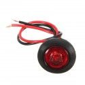 Universal Amber/Red/White Side Marker Light LED Lamp for 12V/24V Car Van Truck Trailer