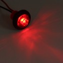 Universal Amber/Red/White Side Marker Light LED Lamp for 12V/24V Car Van Truck Trailer