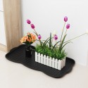 Multi Purpose Boot Shoe Mat Tray Liner Tidy Door Car Storage Black Home Outdoor