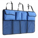 Multifunction Nylon Mesh Nets Car Trunk Storage Bag Back Seat Hanging Water Bottle Organizer