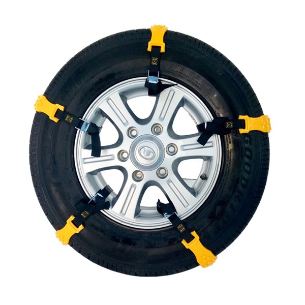 10PCS Car Snow Chain Thickened Tendon Vehicles Wheel Tyre Anti-skid TPU Chains