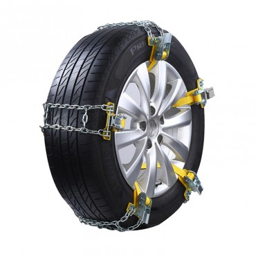 Auto Anti-skid Steel Chains Car Skid Belt Snow Mud Sand Tire Clip-on Chain S/M/L