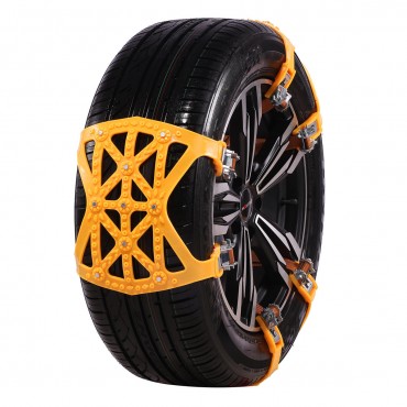 Emergency Gear Clasp Car Snow Chain Wheel Tyre Anti-skid TPU Chain for Ice Mud Sand Safety Driving