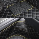 PU Leather Car Floor Liner Mat Waterproof Front & Rear For Hyundai Elantra 2007-2016