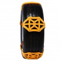 TPU Snow Chain 165-255mm Truck Car Wheel Tyre Anti-skid Safety Driving Belt Yellow for Ice Sand Muddy Offroad