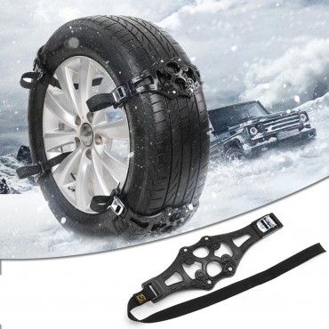 Universal TPU Winter Car Snow Chain Tyre Wheel Anti-skid Safety Belt Safe Driving For Ice Sand Muddy Offroad