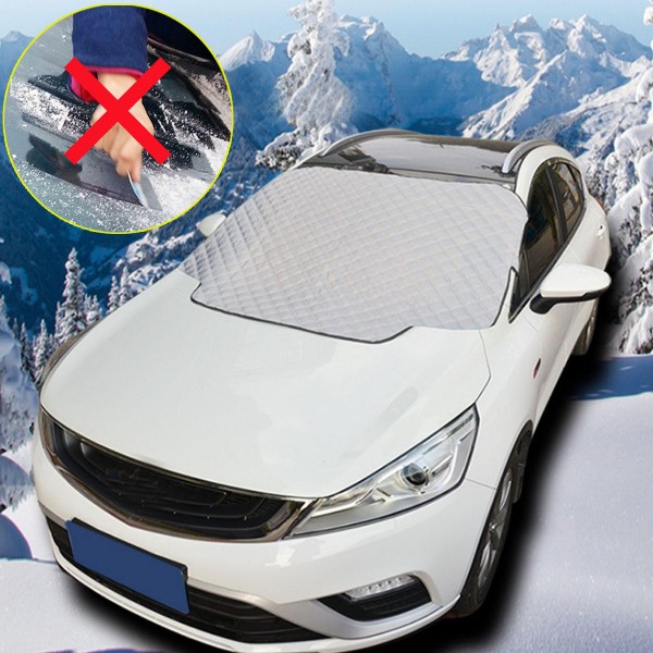 114 X 142cm Universal Car Windshield Cover Frost Ice Snow Sun UV Dust Shade Shield Window Protector