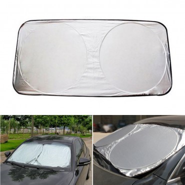 150x80cm Foldable Car Front Windshield Cover Sunshade Visor UV Protection Shield Cover