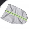 210x123.5x146cm Magnetic Car Windshield Snow Cover Sun Dust Ice Frost Protector Shield Green