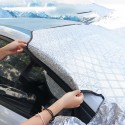 Universal Windshield Snow And Ice Covered Magnetic Automobile Protective Covers