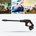 21V Cordless Pressure Washer Cleaner Water Hose Nozzle Kit + Battery/Charger