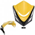 30cm Motorcycle Headlight Wind Shield Lamp Cover Fairing Cowl For 2013-2015 HONDA Grom MSX 125