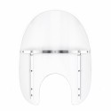 7/8inch & 1inch High Motorcycle Motorbike Deflector Clear Windshield Windscreen