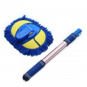 Adjustable Telescopic Wash Chenille Mop Wiping Soft Cleaning Brush Tool