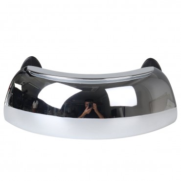 Motorcycle Windshield 180° Safety Mirror Wide Angle Spherical Fits For BMW For Honda
