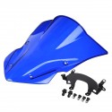 Motorcycle Windshield WindScreen Double Bubble For Kawasaki Ninja Z900 2017 2018