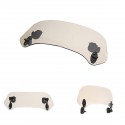 Universal Adjustable Clip On Brown Windshield Extension Spoiler Wind Big Windscreen Deflector For Motorcycle Scooter