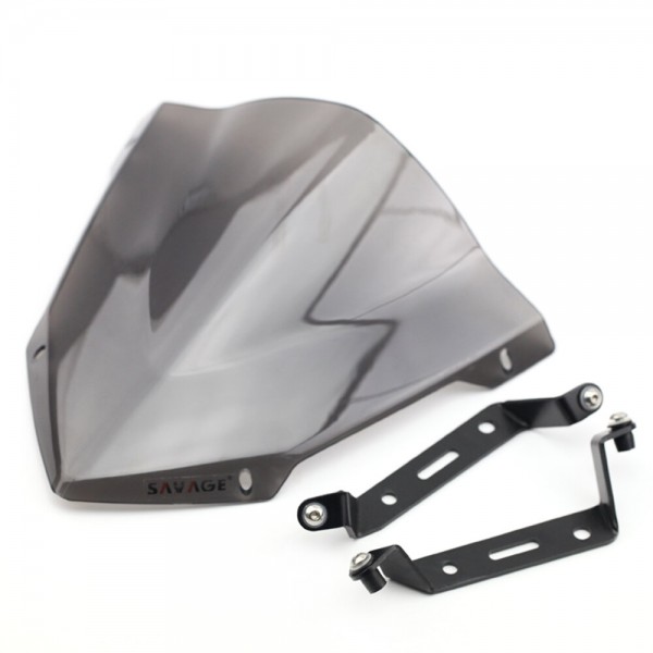 Windshield Windscreen Motorcycle Accessories Wind Deflectors For YAMAHA MT-07 FZ-07 2018-2019