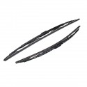 Car Front Pair Metal Frames Windscreen Wiper Blades For BMW series3 E46 1998-2006