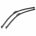 Pair 24 inch 21 inch J-Hook Car Window Wind Shield Wiper Blade Bracketless Universal