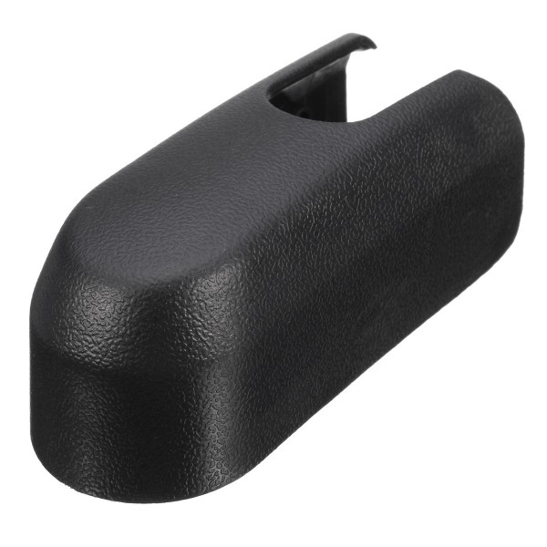 Rear Wind Shield Wiper Arm Mounting Nut Cover Cap Black Surface Paint Treatment