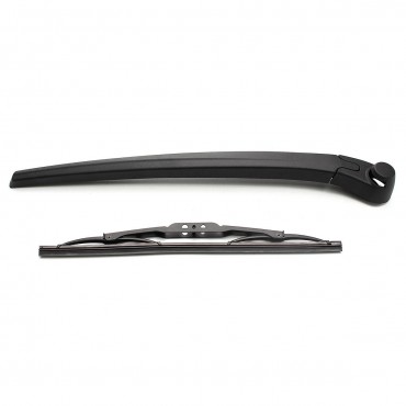 Rear Wiper Arm Blade Set Rubber Steel For Seat Ibiza 6L 2002-2010