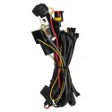 12V 40A LED Fog Lights Wiring Harness Switch On/Off For BMW R1200GS F800GS/ADV