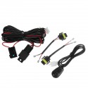 12V Fog Light Wiring Harness Kit For Chevy Silverado 2500/2500HD/3500HD 07-14