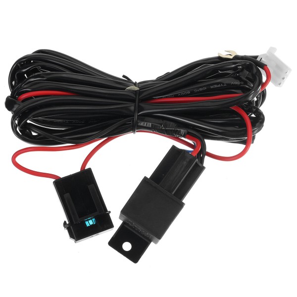 12V Fog Light Wiring Harness Kit For Chevy Silverado 2500/2500HD/3500HD 07-14