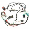 50cc 70cc 90cc 110cc CDI Wire Harness Assembly Wiring Kit Electric Start ATV QUAD