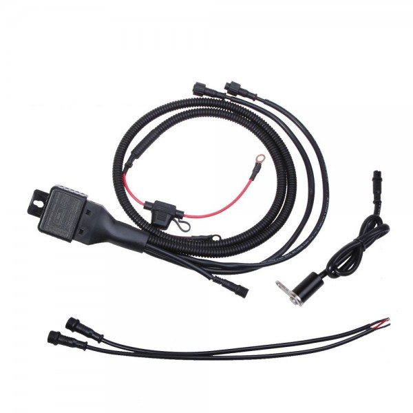 MK5W 12V 10A Motorcycle Light Reset Switch Waterproof Wiring Harness Flash Control Line Group Switch For Auto Car Scooter Work Spotlight Flashlight