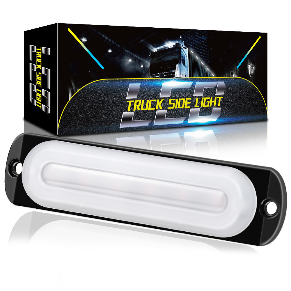 12V-24V-18W-6-LED-Strobe-Side-Light-Guide-Lamp-For-Truck-Car-RV-Boat-1761576