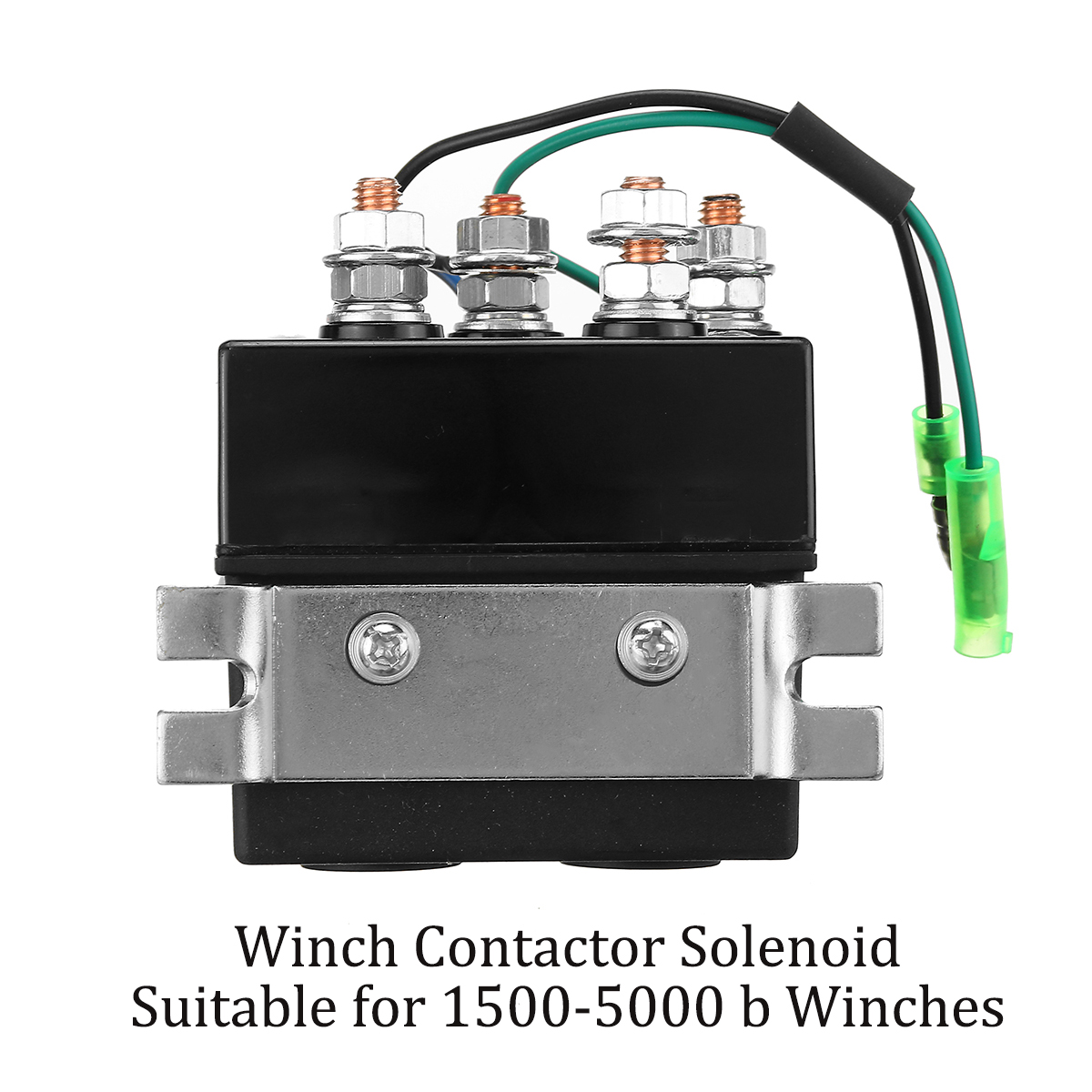 12V-250A-2000-5000lbs-Winch-SolenoidRelay-Control-Contactor-Thumb-Switch-For-ATV-UTV-SUVS-1779960