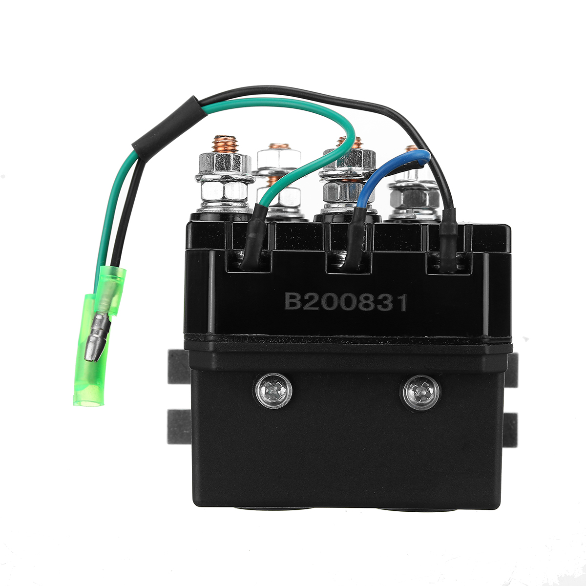 12V-250A-2000-5000lbs-Winch-SolenoidRelay-Control-Contactor-Thumb-Switch-For-ATV-UTV-SUVS-1779960