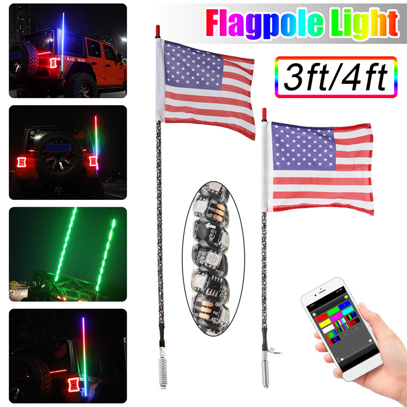 12V-3FT4FT-bluetooth-LED-Flagpole-Light-6000-Colors-200-Modes-APP-Controll-For-UTV-ATV-Moto-Accessor-1593206