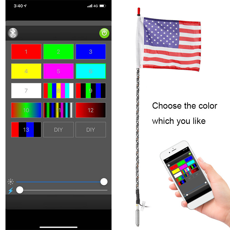 12V-3FT4FT-bluetooth-LED-Flagpole-Light-6000-Colors-200-Modes-APP-Controll-For-UTV-ATV-Moto-Accessor-1593206