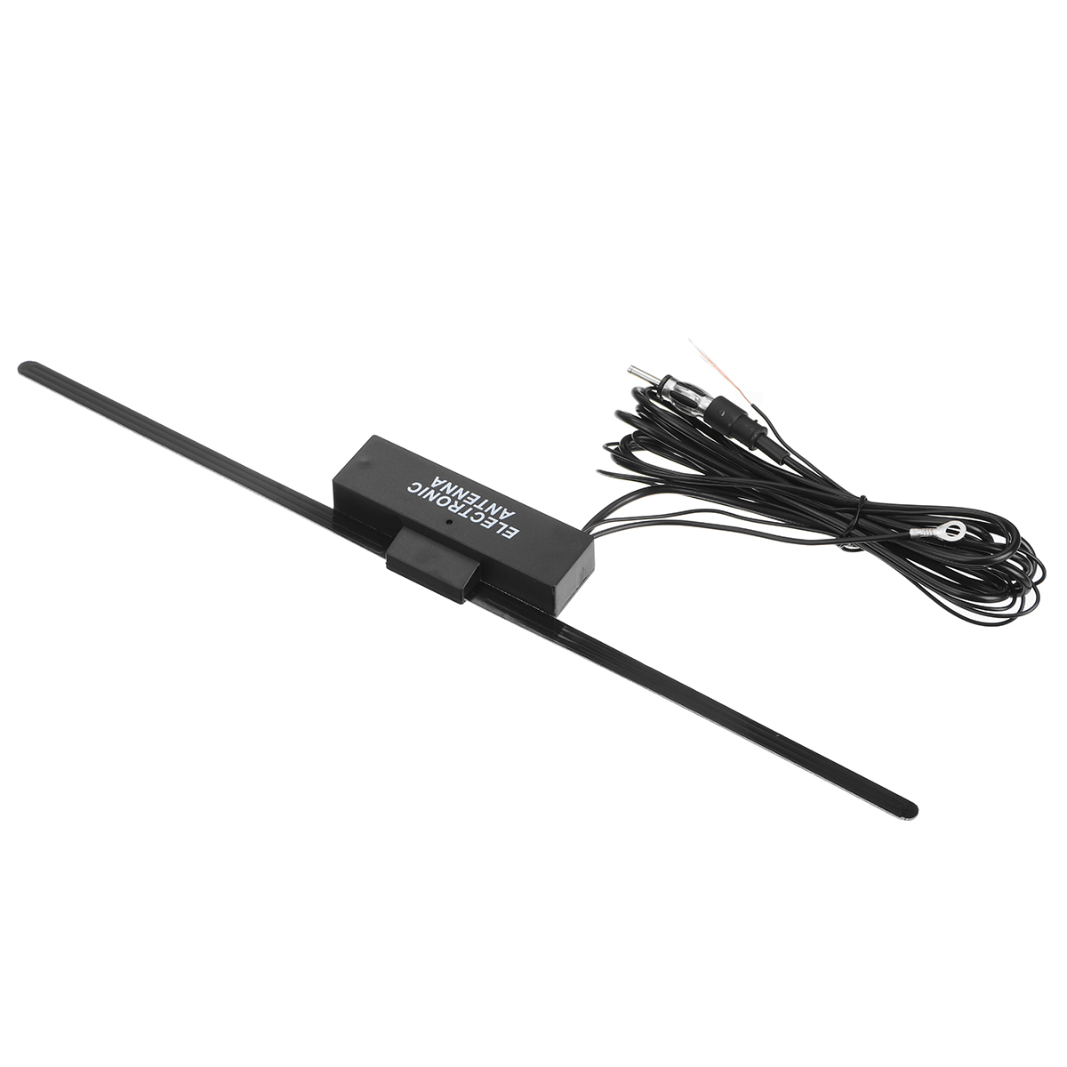 12V-Universal-Electronic-Antenna-Van-Radio-Window-FM-AM-Stereo-Adhesive-1692917